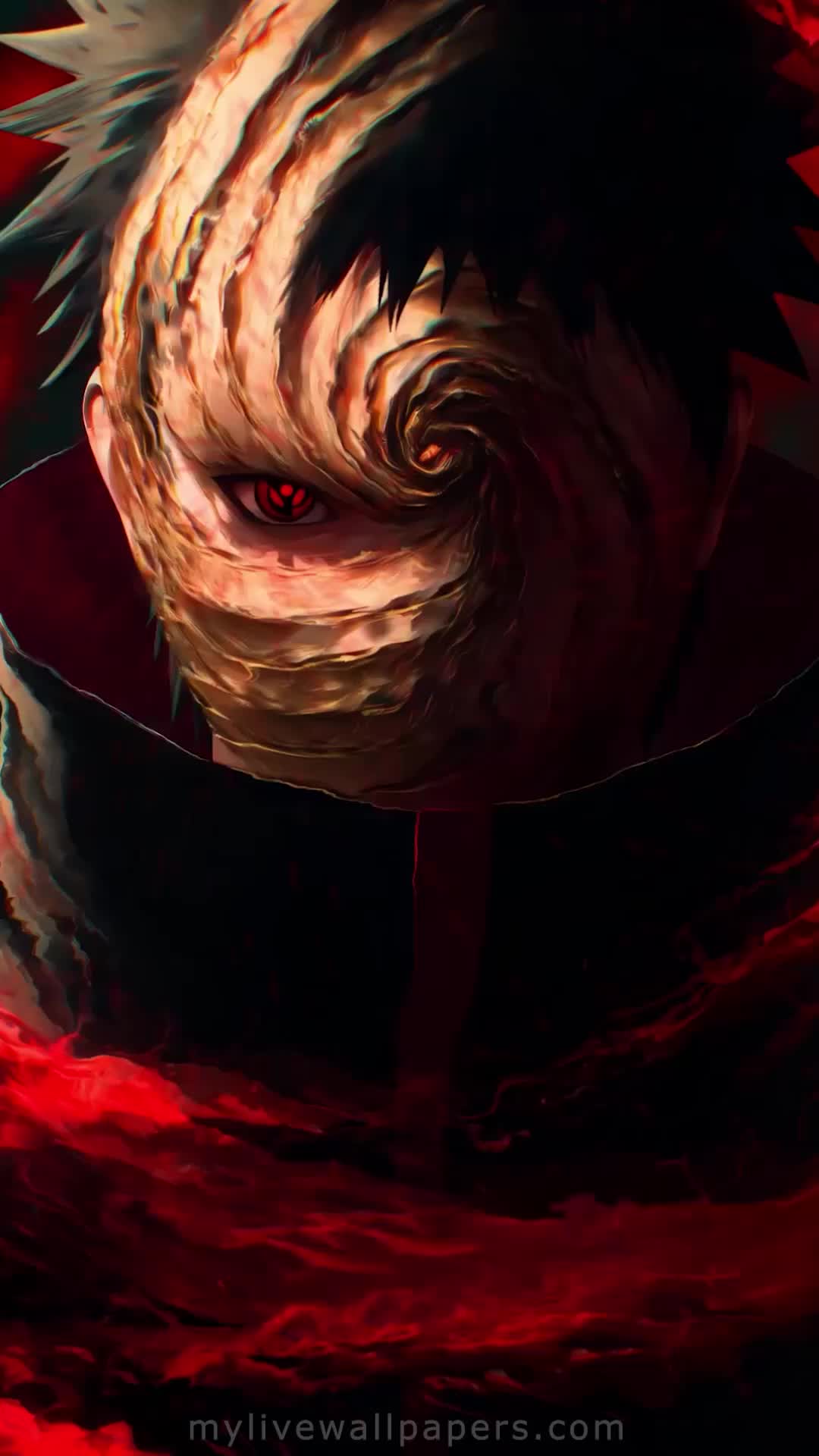 1080x1920 Obito Kamui Live Wallpaper