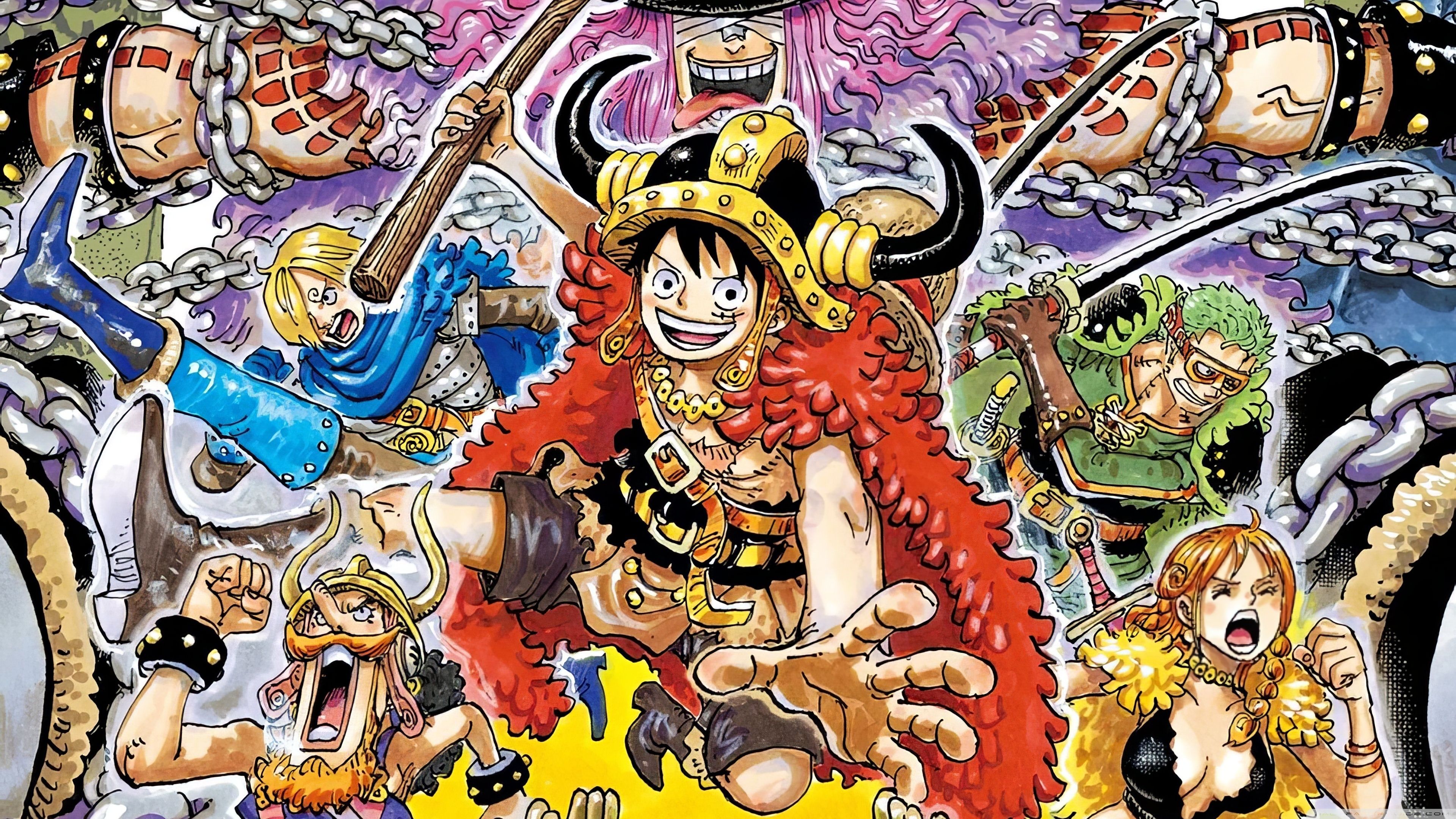 3840x2160 One Piece Elbaph Arc Anime 4K UHD Wallpaper for UltraHD Desktop and TV : Widescreen and UltraWide Display : Smartphone and Tablet Devices