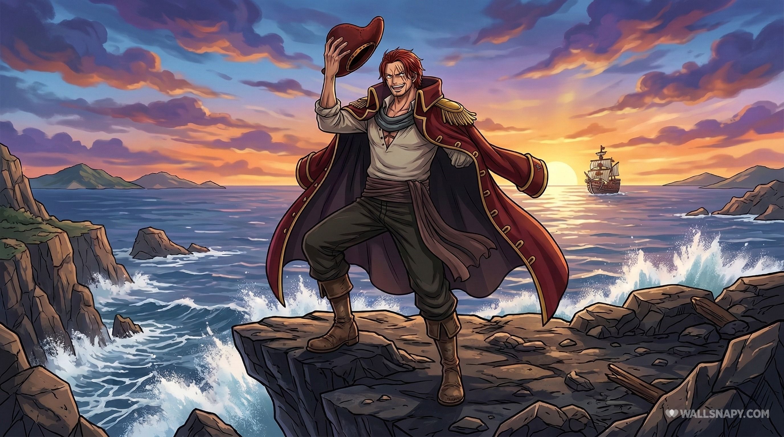 2752x1536 Shanks yonko emperor one piece 4k pc wallpaper