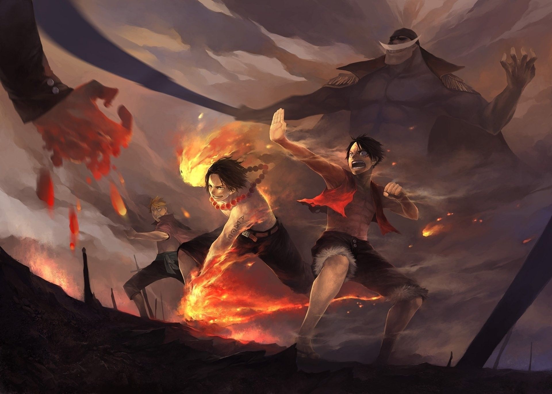 1920x1370 One Piece Wallpaper