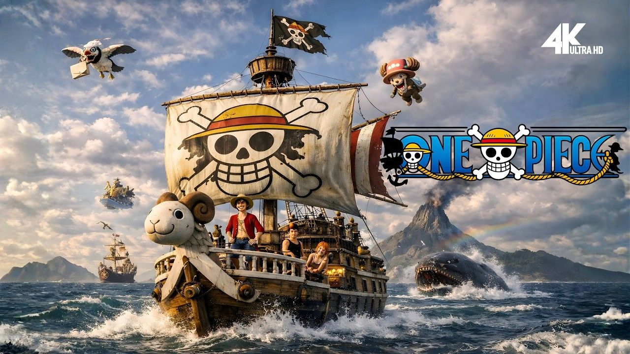 1280x720 One Piece Ambience Live Wallpaper