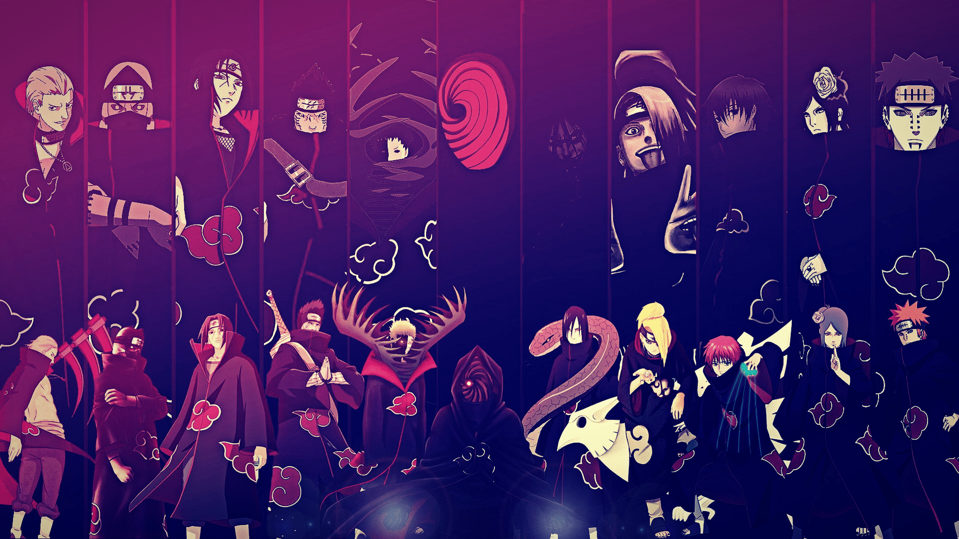 1920x1080 Naruto Akatsuki [1920x1080]