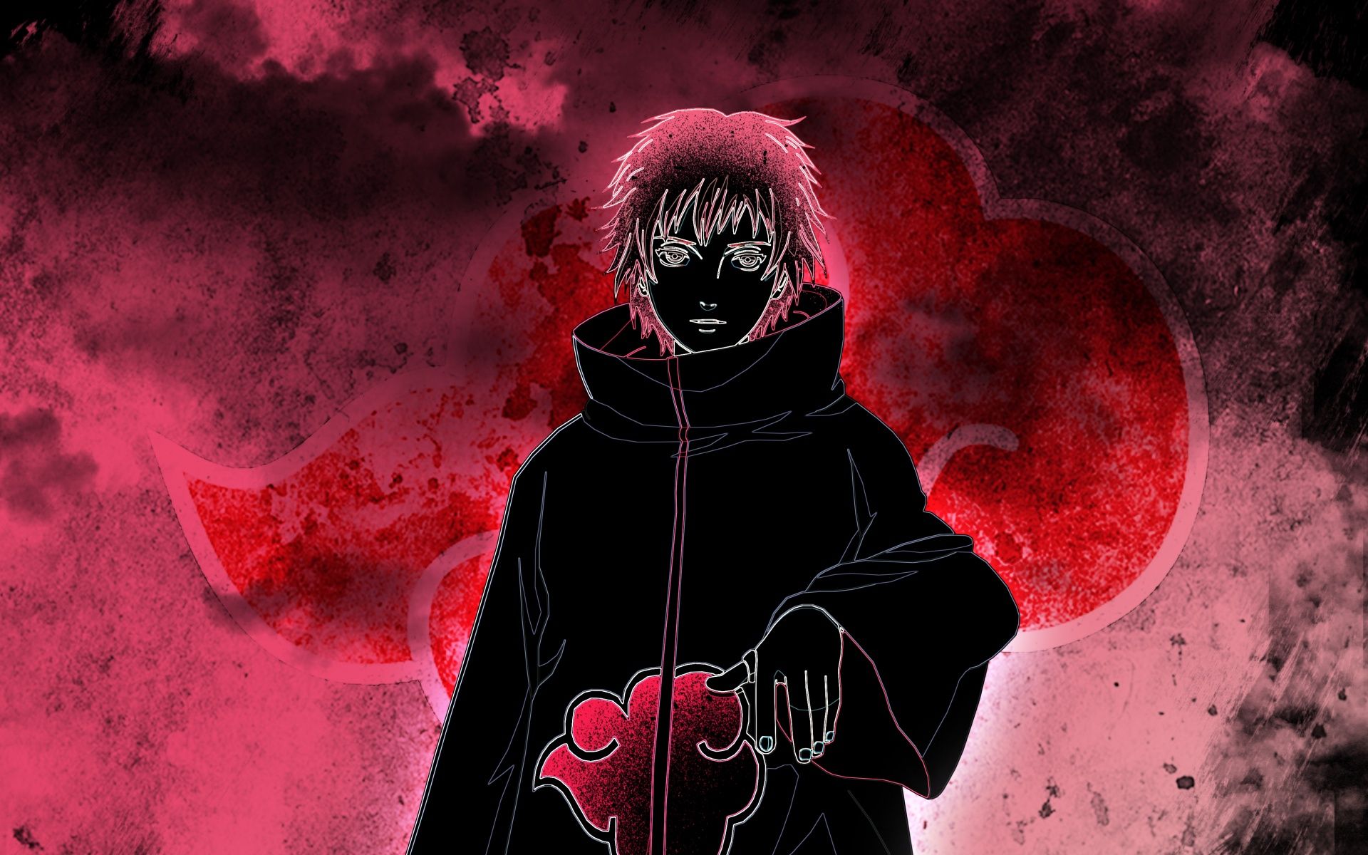 1920x1200 Sasori Wallpaper 4K, Naruto, Akatsuki, Digital Art