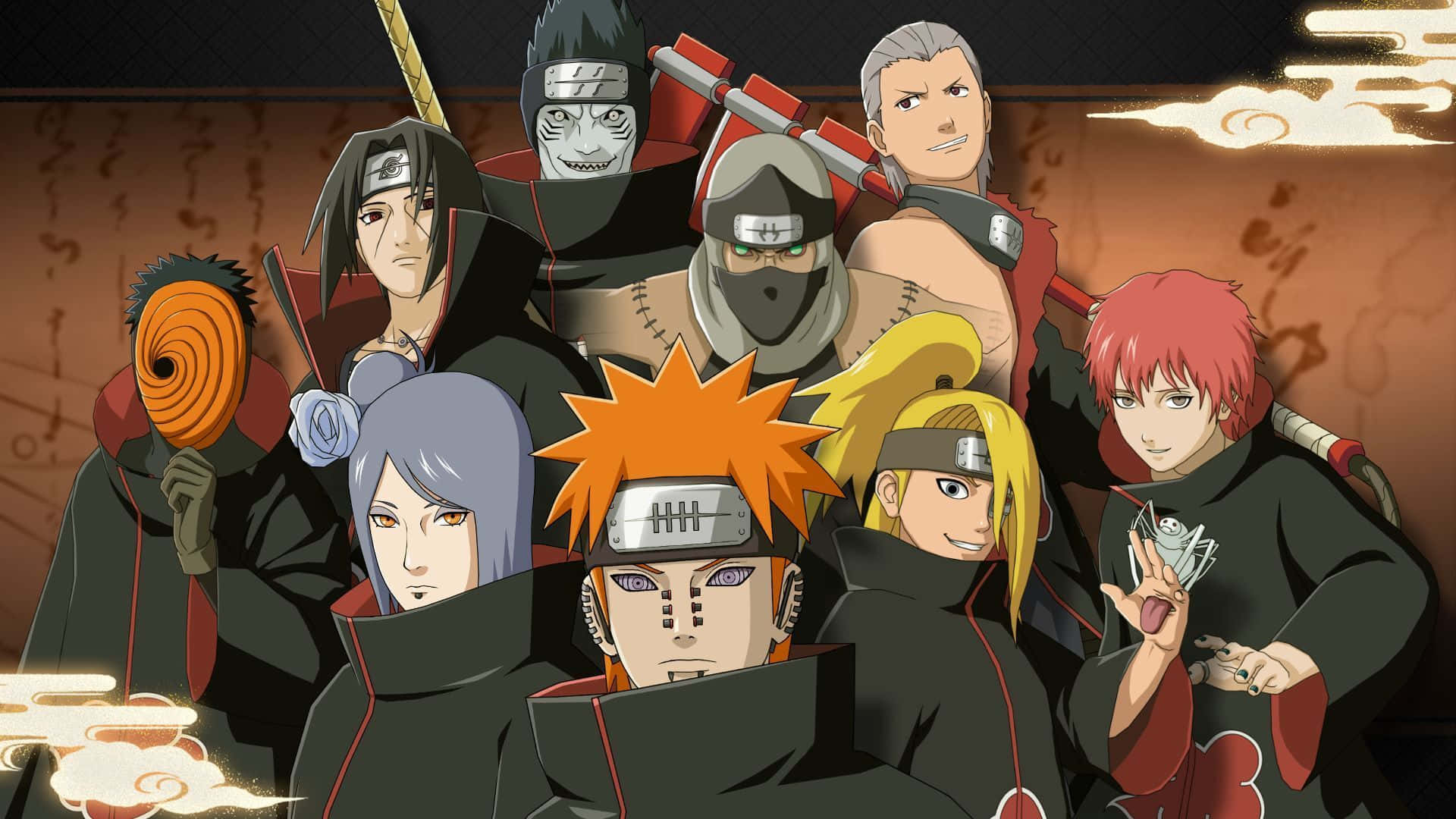 1920x1080 Download Uniting the Ultimate Shinobi Members Wallpaper