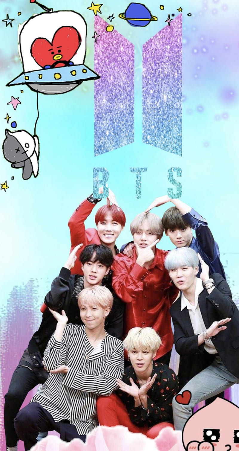 800x1508 Bts, happy, korean, theme, HD phone wallpaper