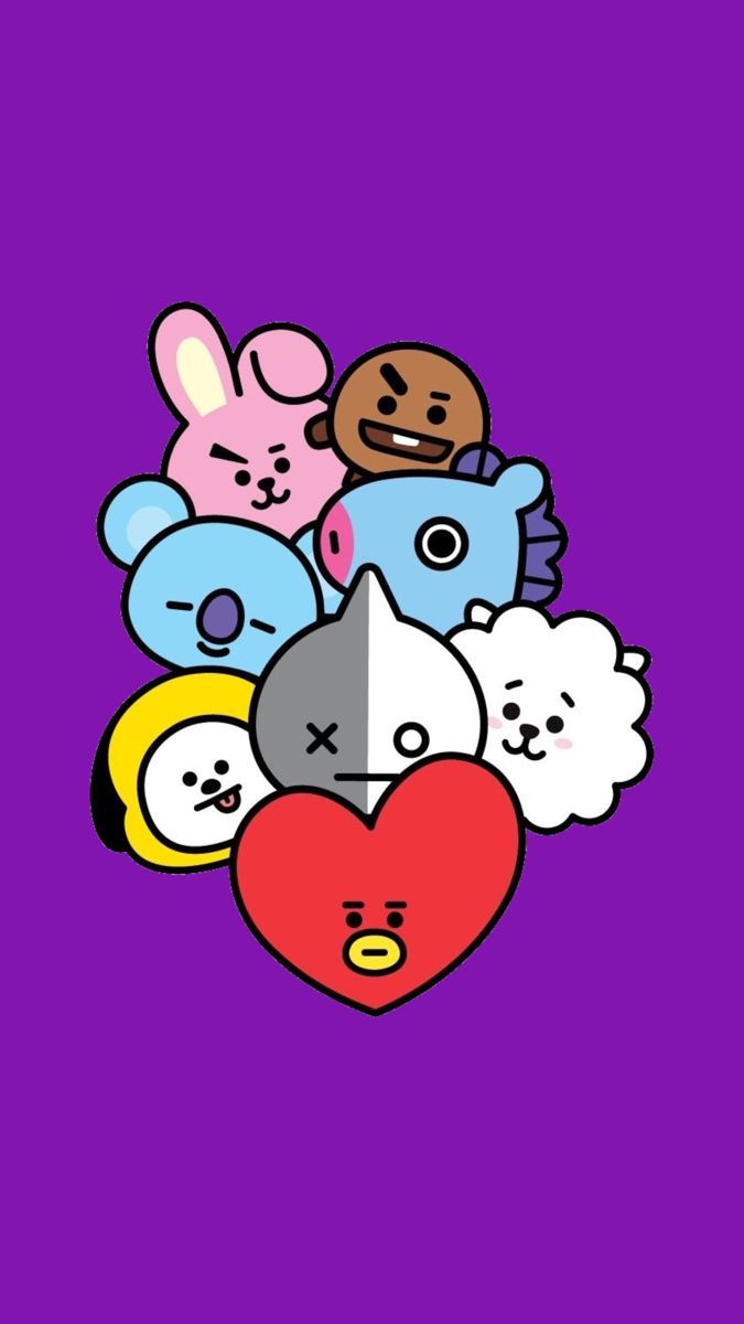 675x1200 Bt21 watch face. Bt21 doodle art, Bt21 cartoon, Cartoon bts wallpaper
