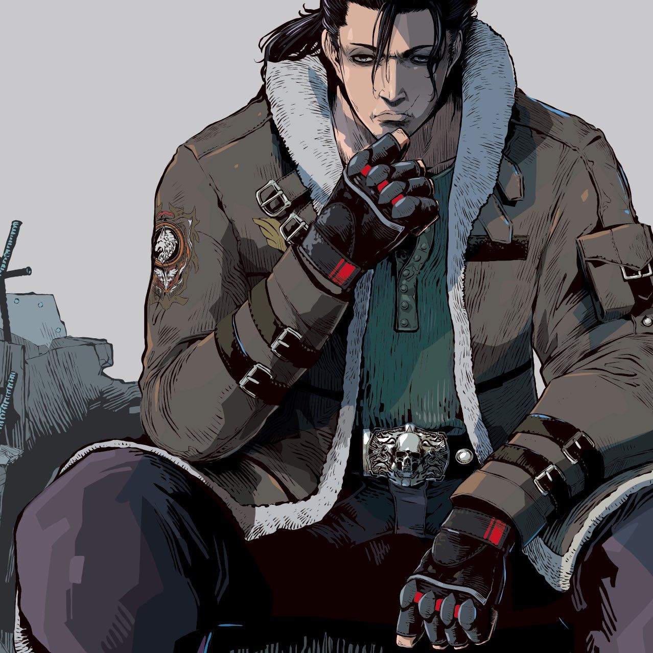 1278x1278 Sergei Dragunov Anime Image Board