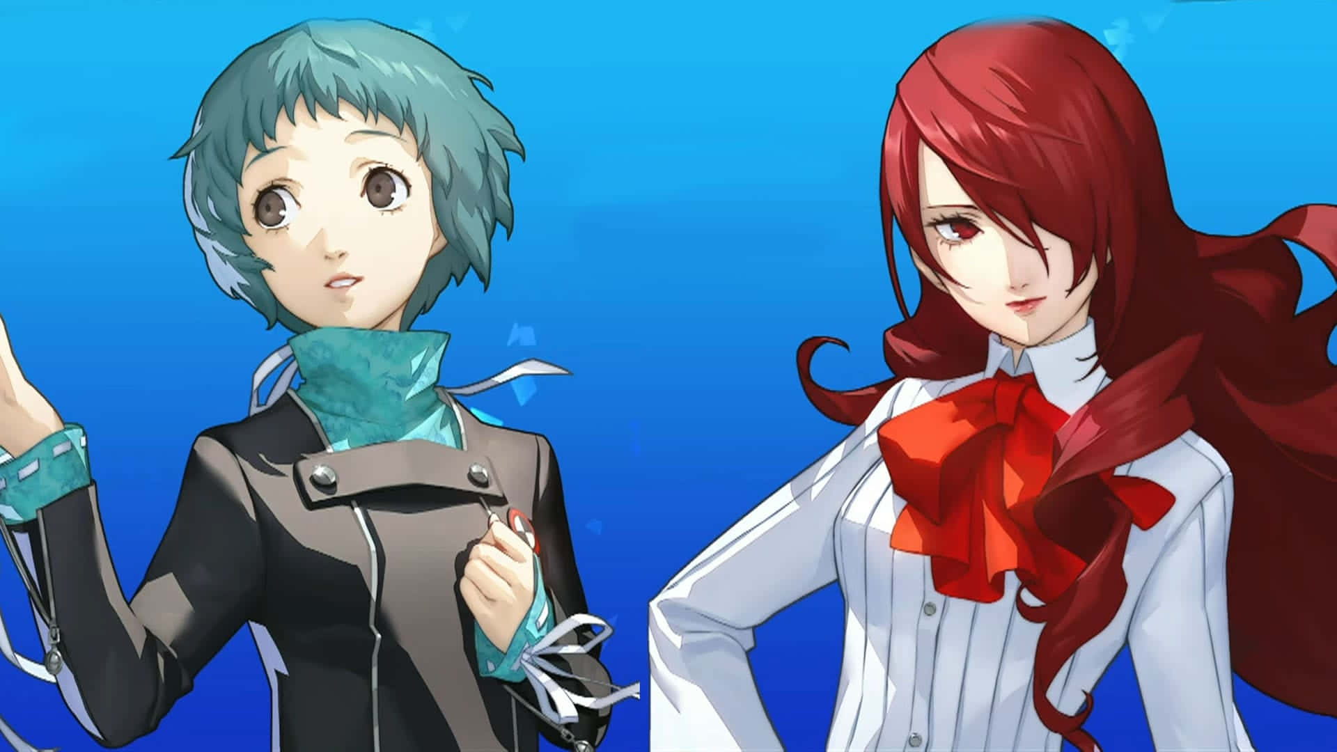 1920x1080 Download Persona3 Reload Female Protagonistand Mitsuru Kirijo Wallpaper
