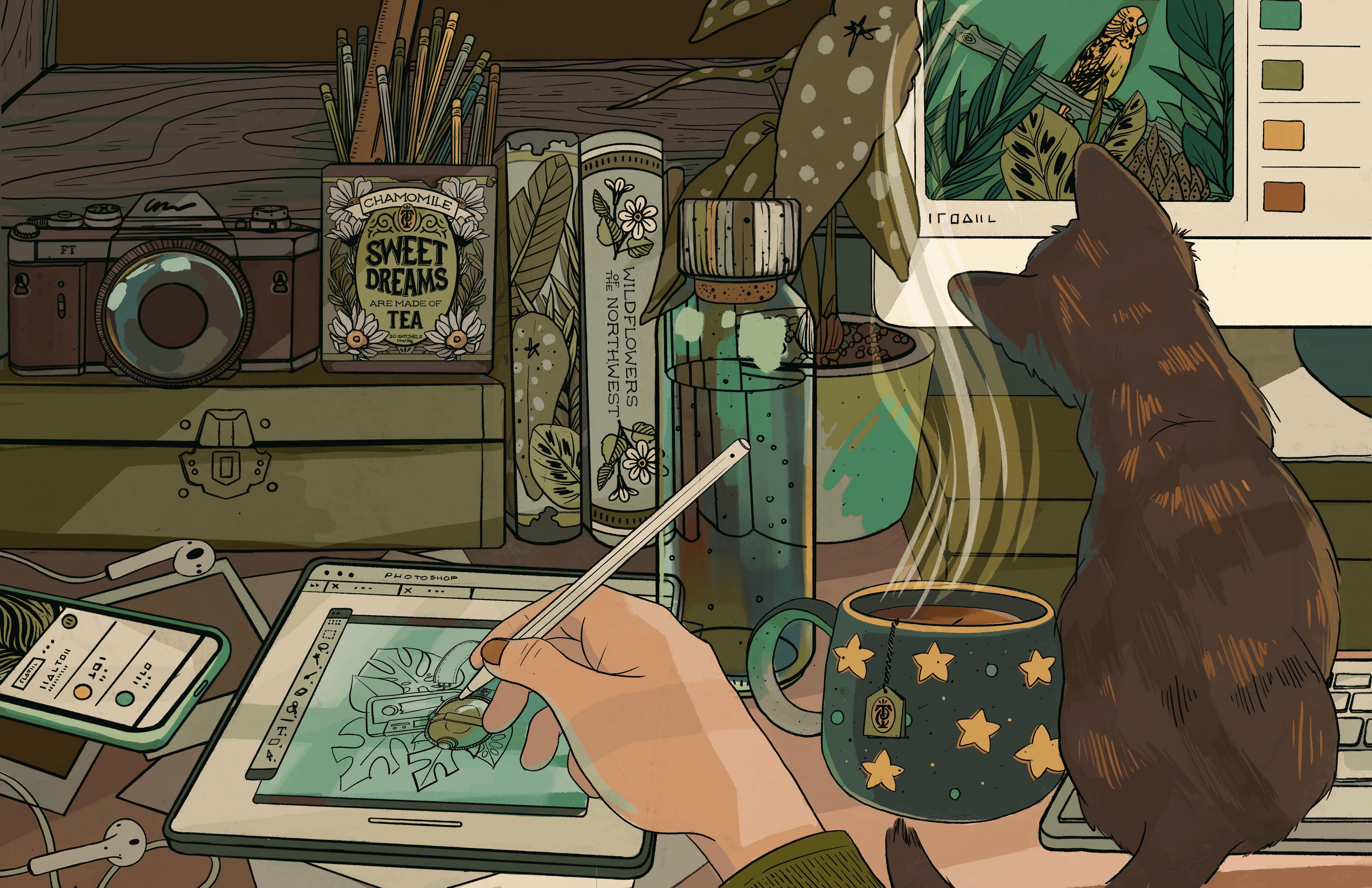 5100x3300 Some warm and cozy vibes ✨