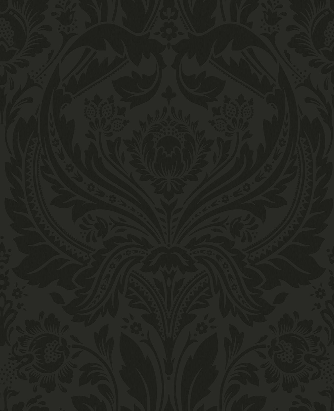 1305x1606 Desire Noir Wallpaper. Black. Graham & Brown