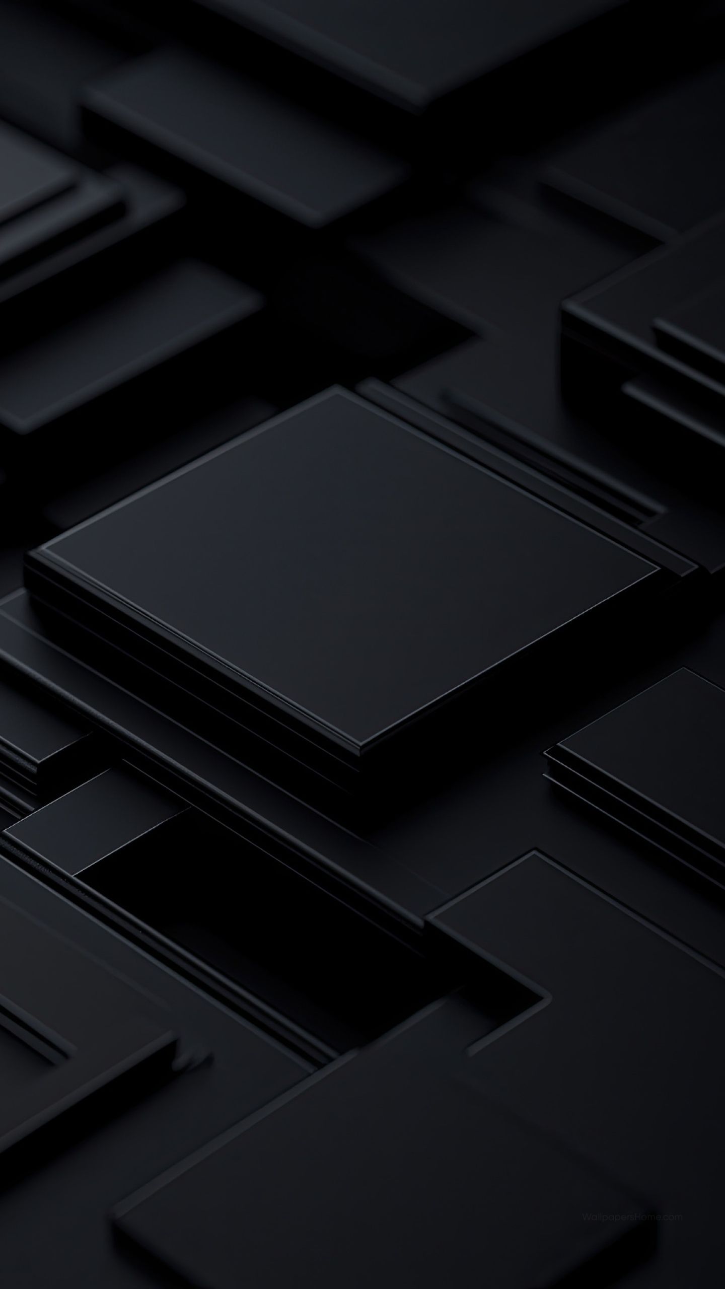 1440x2560 Dark abstract Wallpaper 4K lines, Sophisticated style