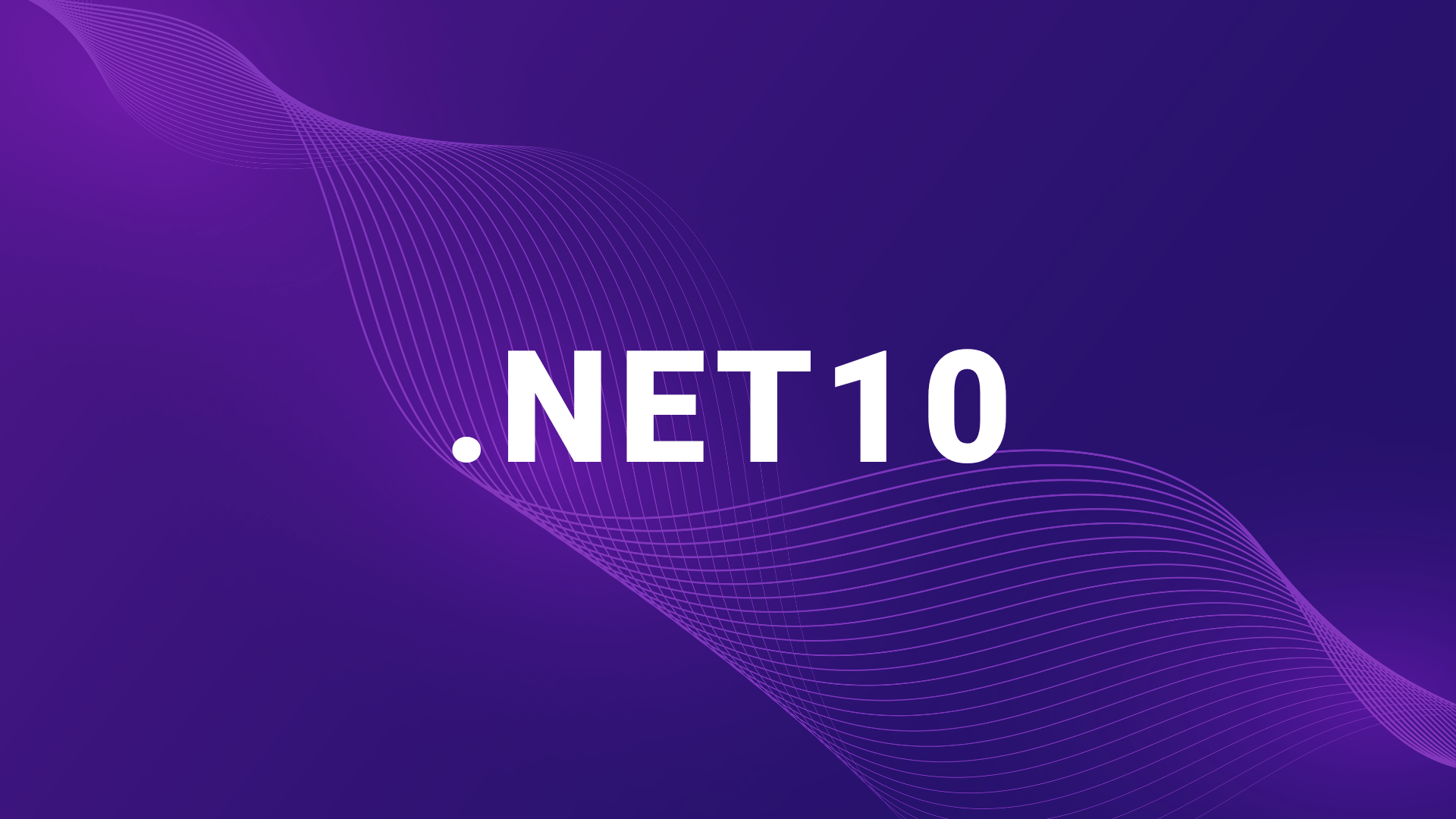 1920x1080 What's New In .NET 10?