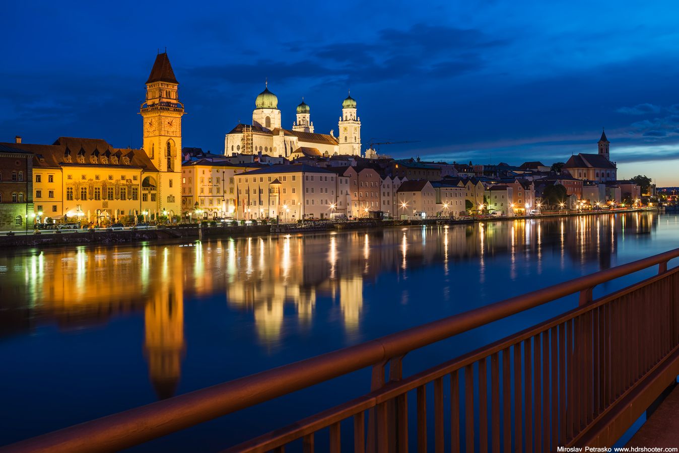 1348x900 Passau in the evening
