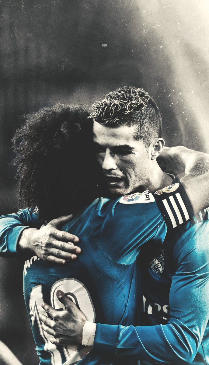 687x1200 Ronaldo And Marcelo Wallpaper