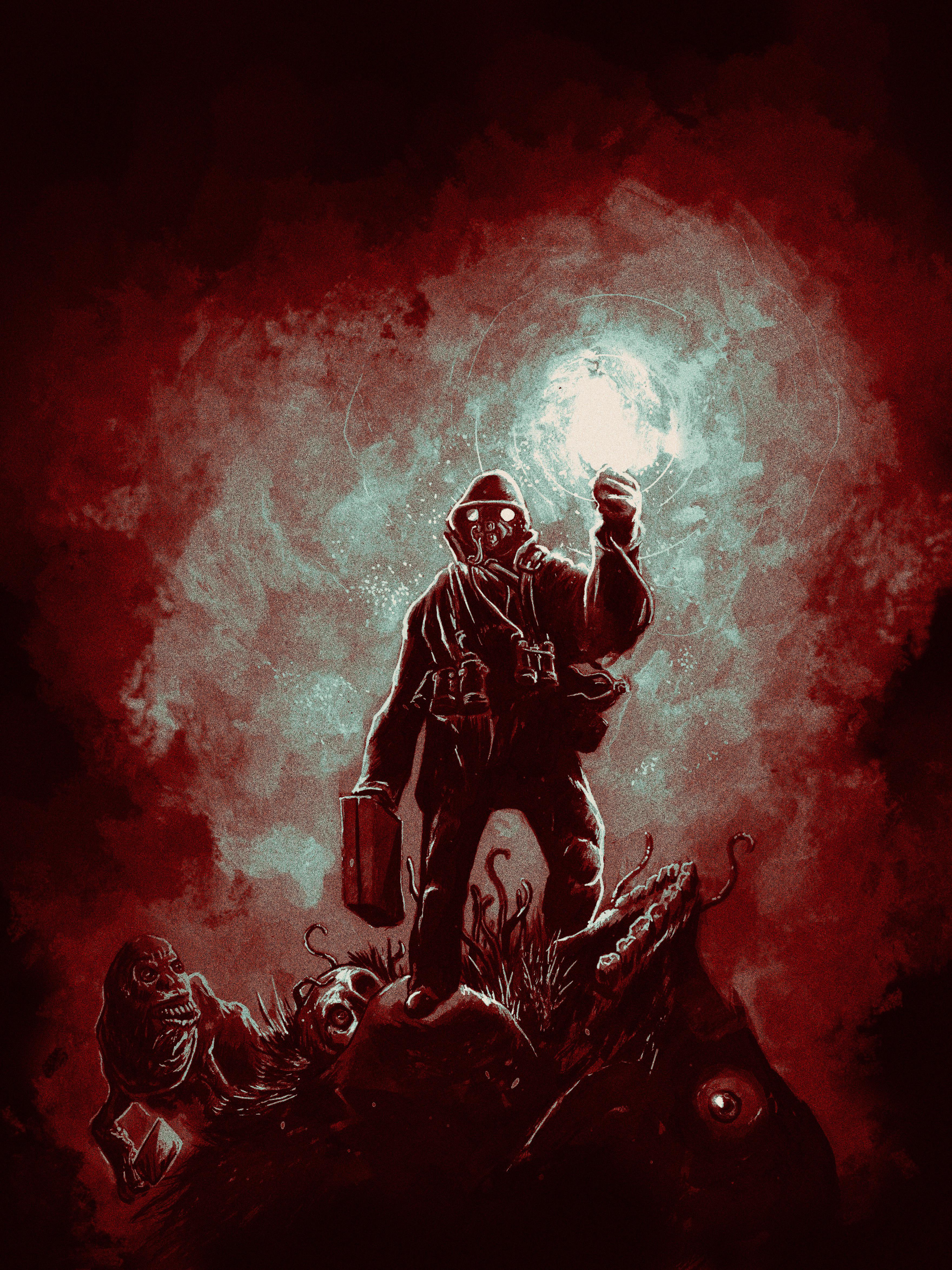 3520x4696 Mad God fan art