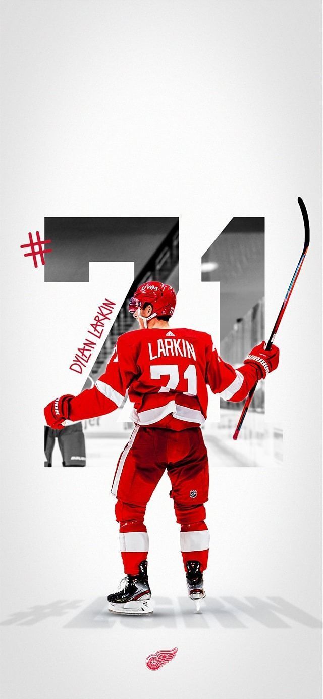 640x1384 Dylan Larkin iphone wallpaper