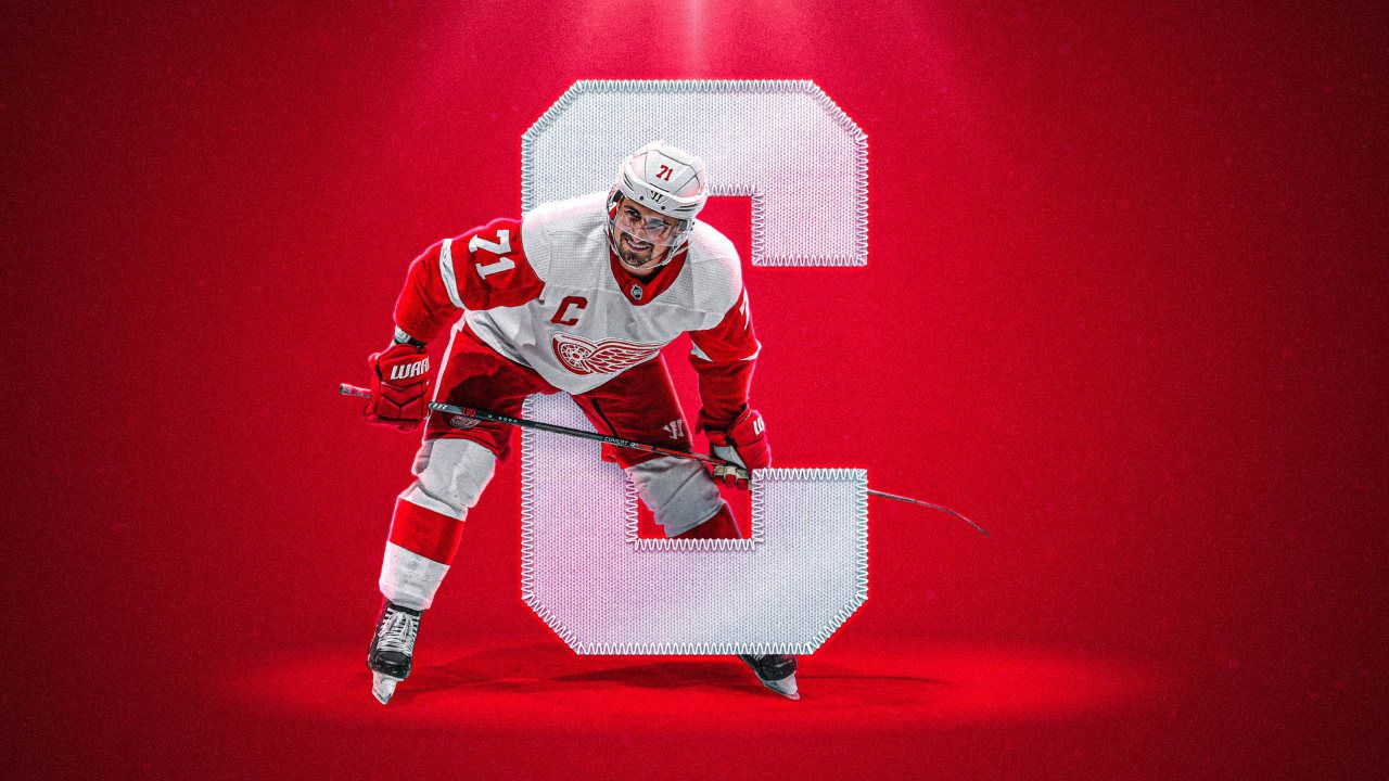 1280x720 Red Wings name Dylan Larkin captain. Detroit Red Wings