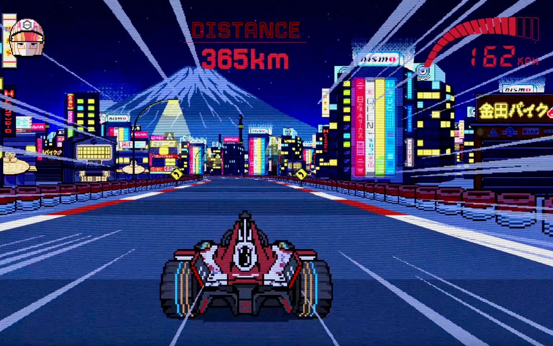 1920x1200 Nissan Launches Free Online 8 Bit Racing Game