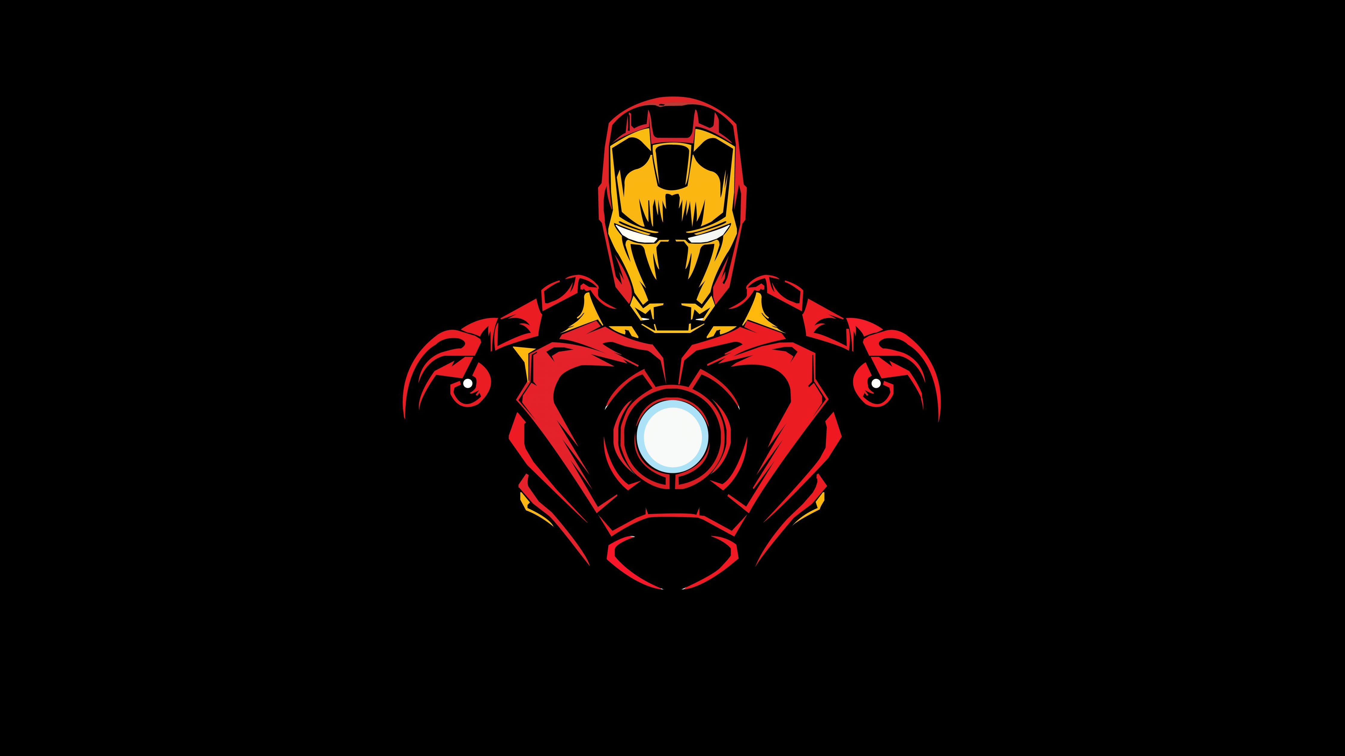 4480x2520 Iron Man Wallpaper 4K, AMOLED, Marvel Superheroes