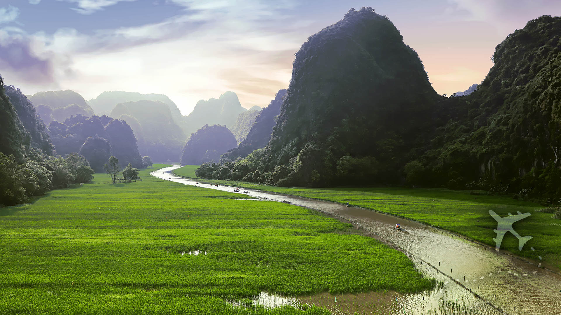 1920x1080 Trang An: I Took 600 Photo. She Rowed 600 Miles
