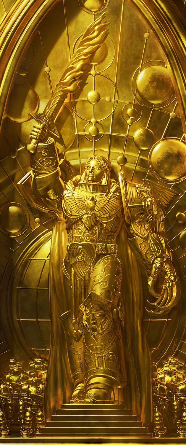 629x1500 Statue of Emperor of Mankind