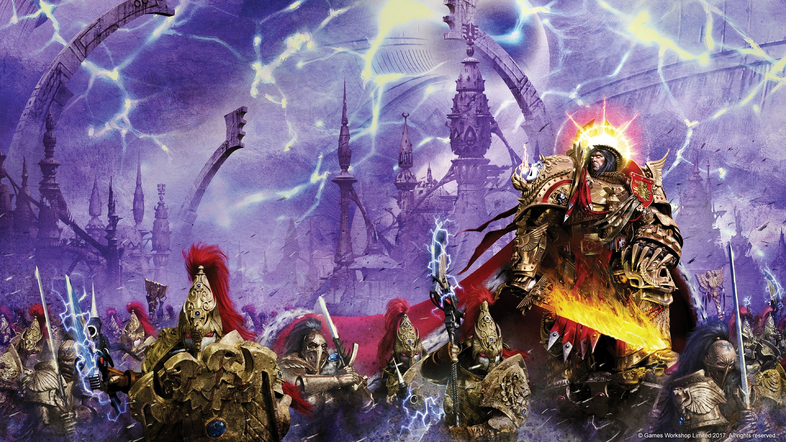 2560x1440 Free Horus Heresy 2K wallpaper for desktop and phone