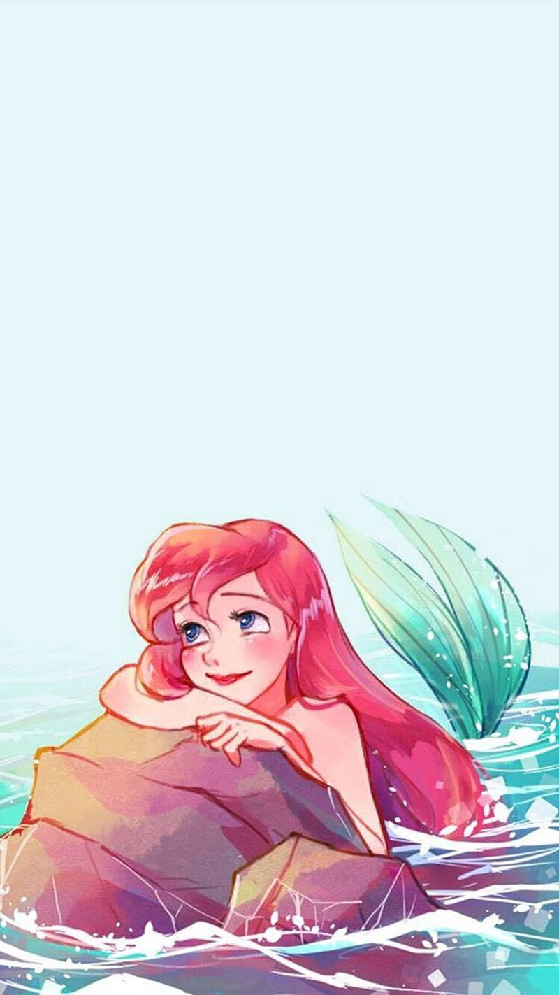 800x1423 The Little Mermaid, disney, princess, HD phone wallpaper