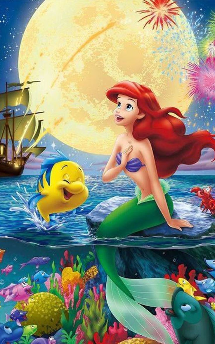 736x1177 Ariel Mermaid Princess HD 4k