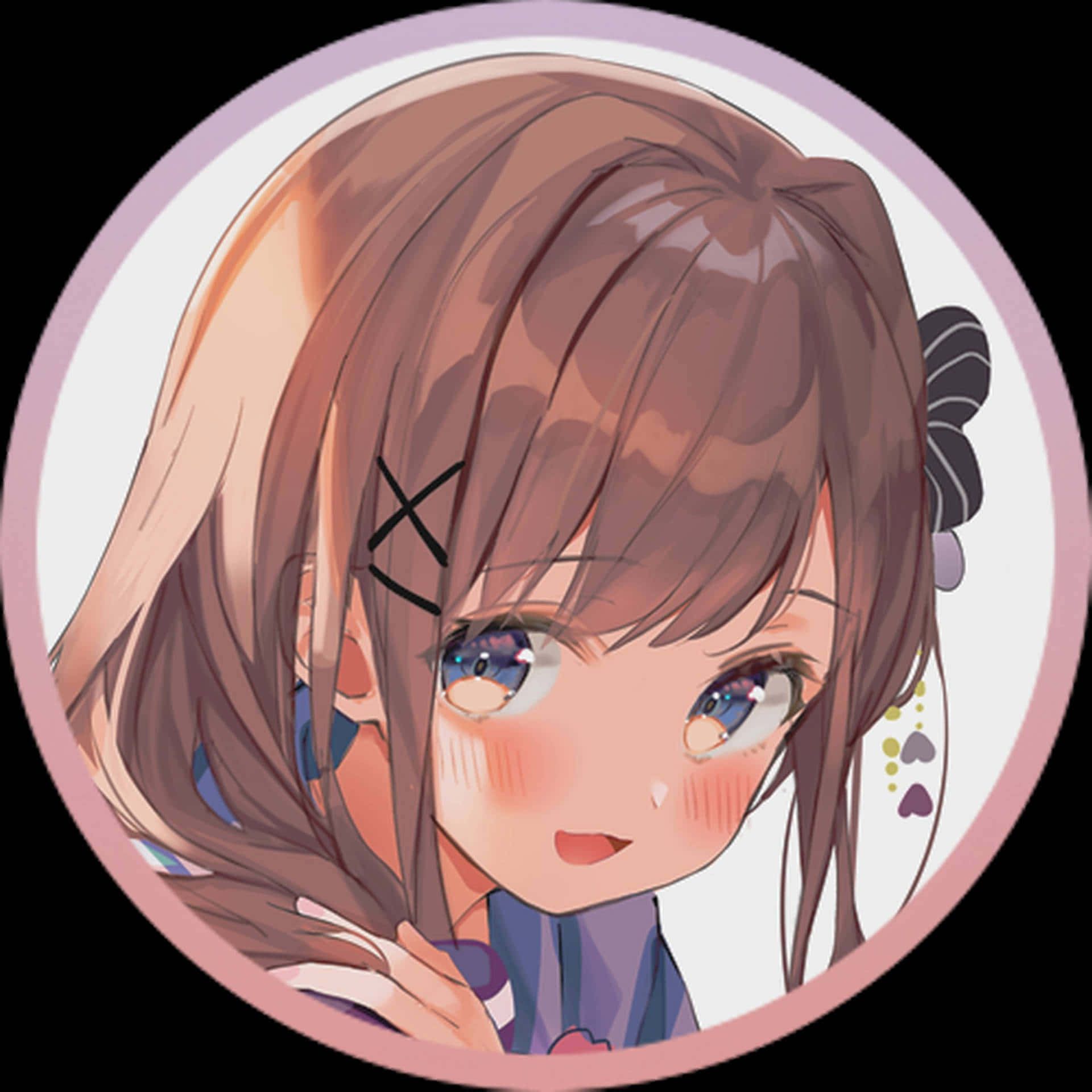 1920x1920 Download Anime PFP Aesthetic Circle Wallpaper