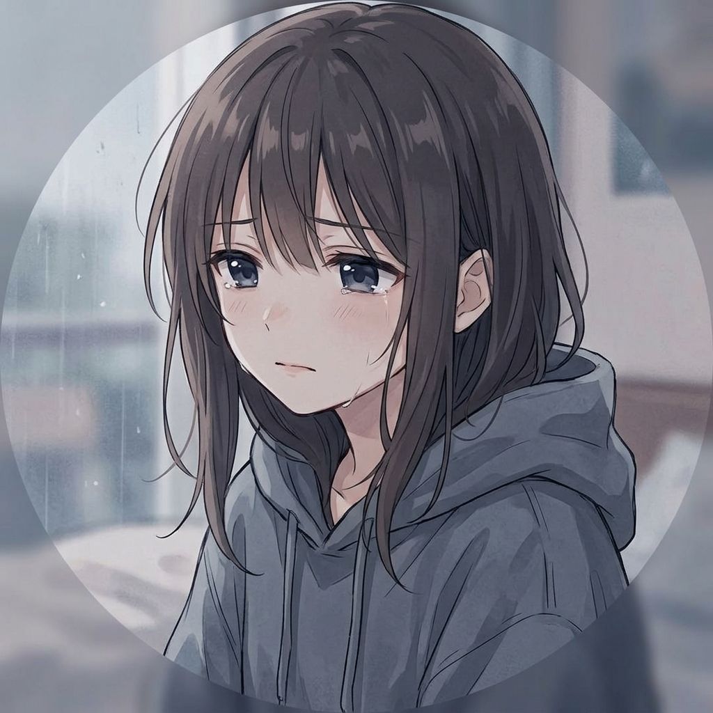 1024x1024 Best Sad Anime PFP: Aesthetic, Boys, Girls & Wallpaper