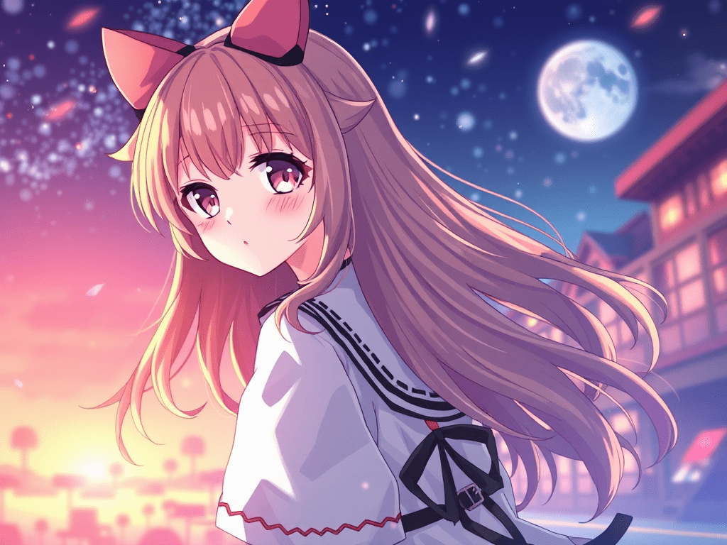 1024x768 Anime girl pfp