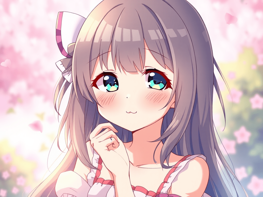 1024x768 Cute Anime Girl pfp