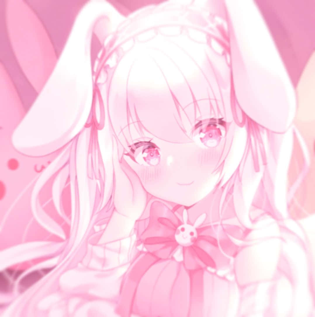 1078x1085 Pink Customer Focused Anime Pfp + PFP Wallpaper Wallpaper Retail Cave
