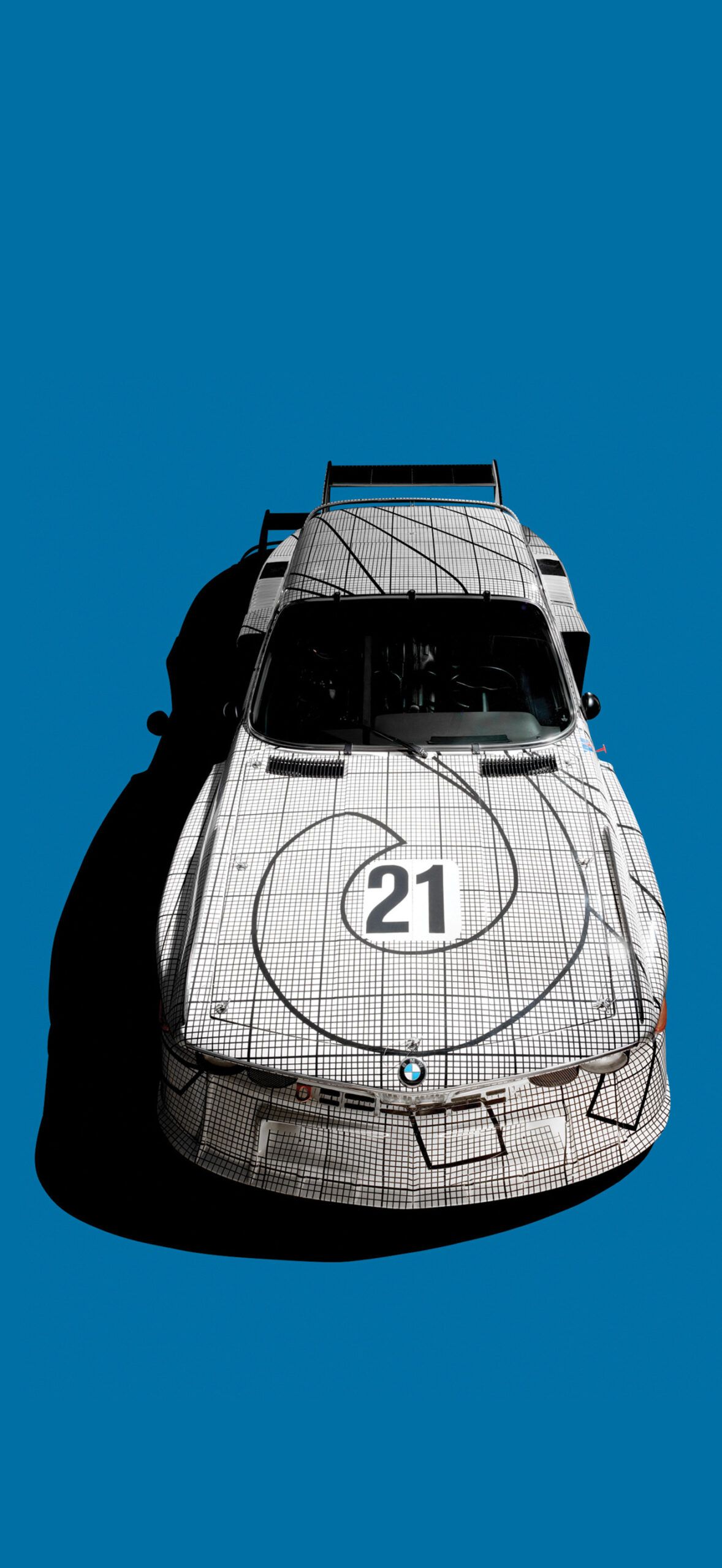 1178x2560 Artworks BMW Art Cars Frank Stella