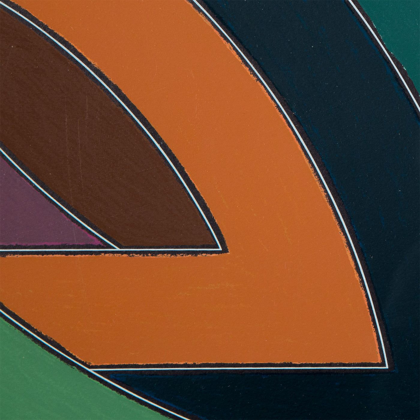 1400x1400 FRANK STELLA YORK FACTORY II SCREENPRINT, 1974