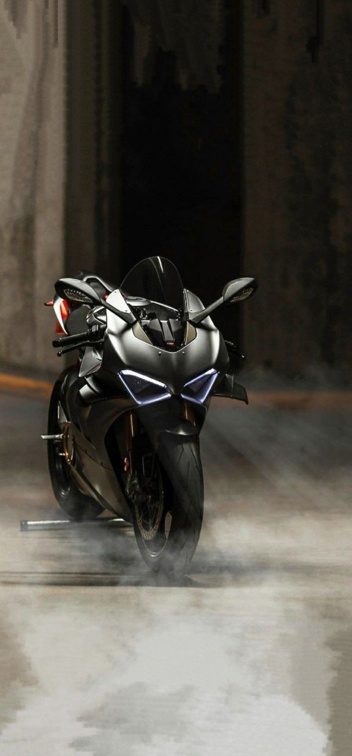 720x1544 Black sport bike wallpaper. Black ducati motorcycle on road, Ducati bike wallpaper HD 1080p, Moto