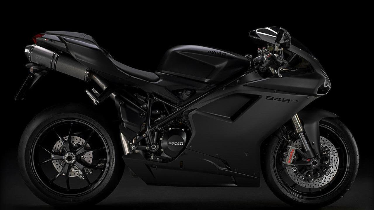 1280x720 Black Ducati Wallpaper