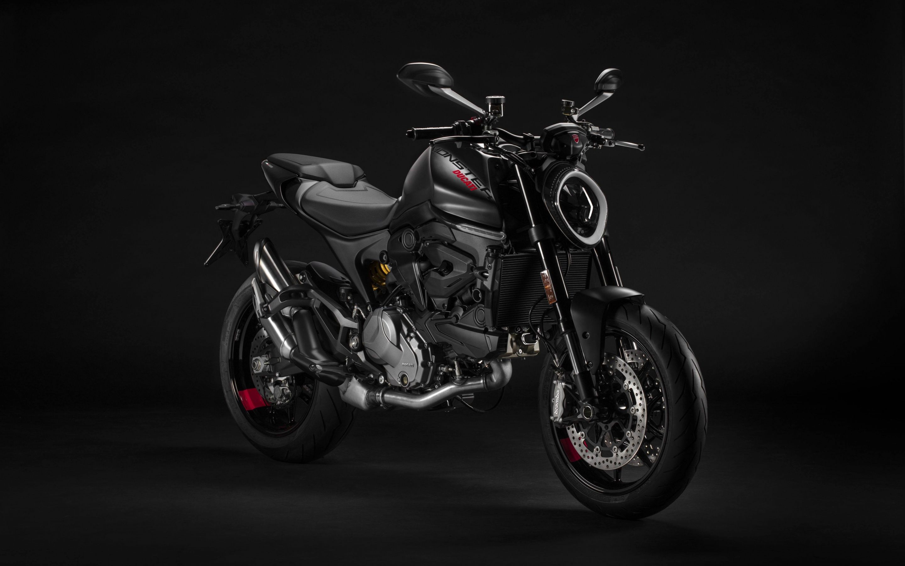 2880x1800 Ducati Monster 821 Dark Wallpaper Ducati Monster Wallpaper 4K, Sports Bikes, 2021