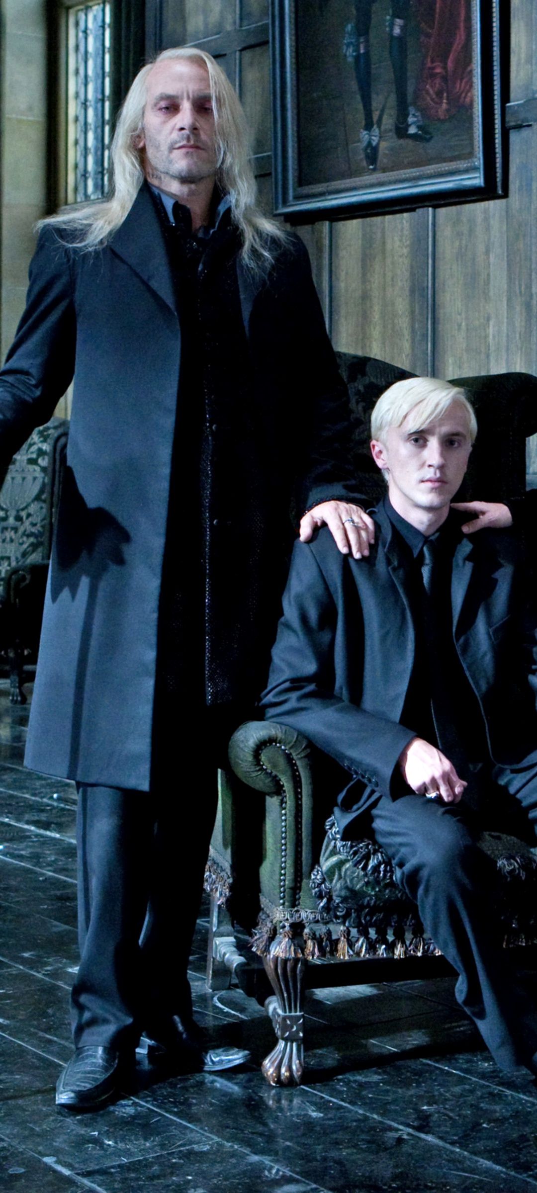 1080x2400 Lucius Malfoy Wallpaper