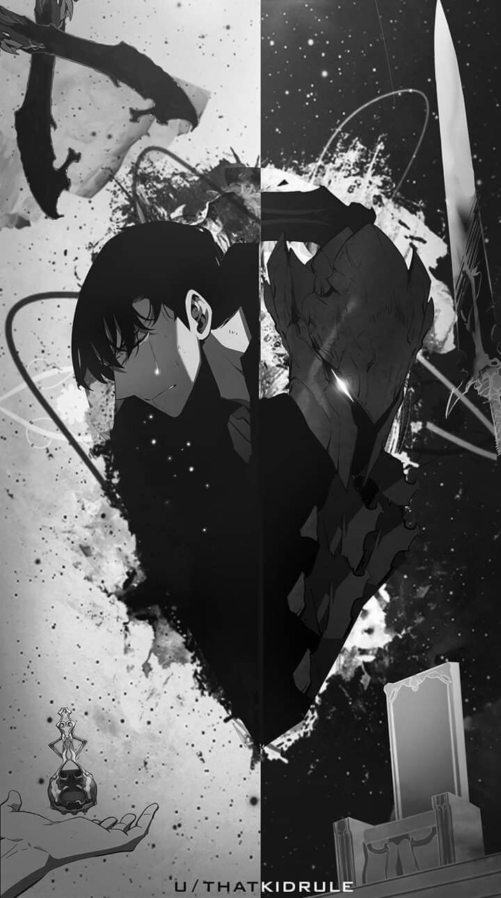720x1290 Solo leveling wallpaper iphone. Solo leveling tattoo ideas, Solo leveling tattoo design, Wallpaper anime solo leveling