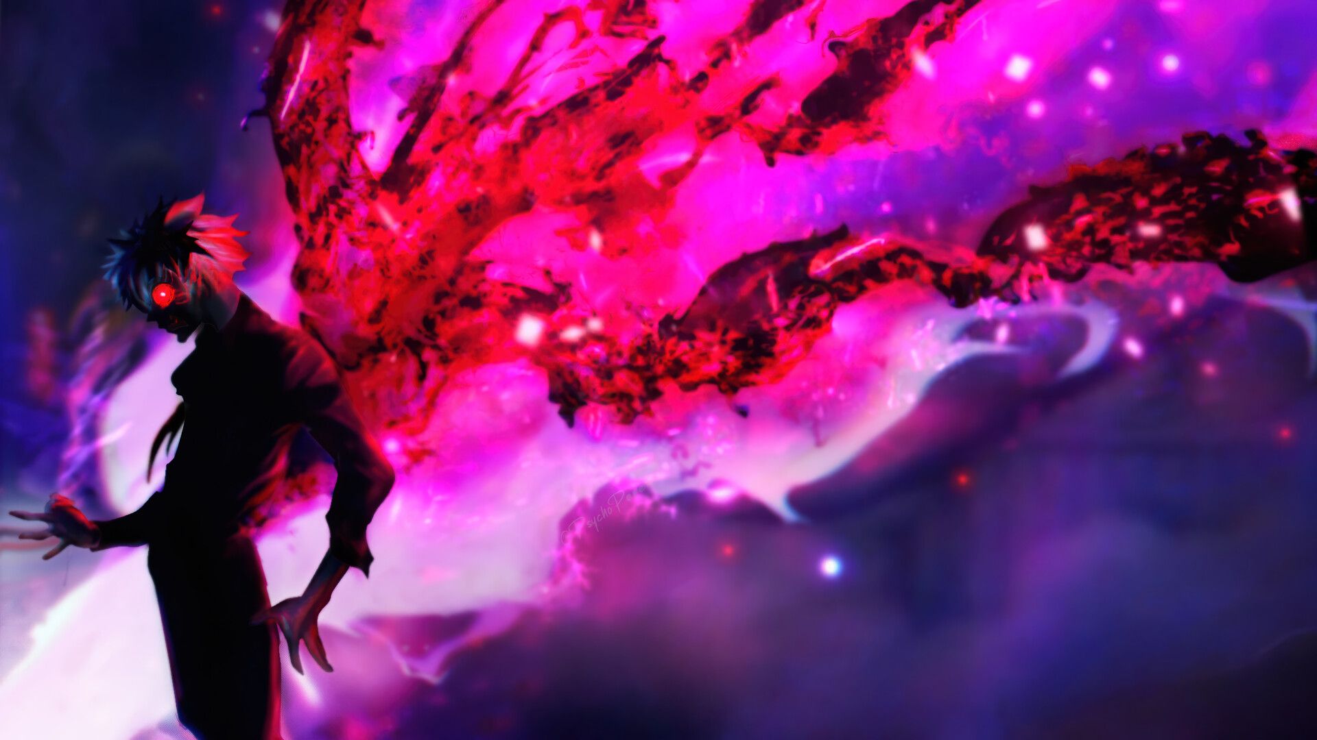 1920x1080 Ken Kaneki Tokyo Ghoul Anime Wallpaper 4K HD PC