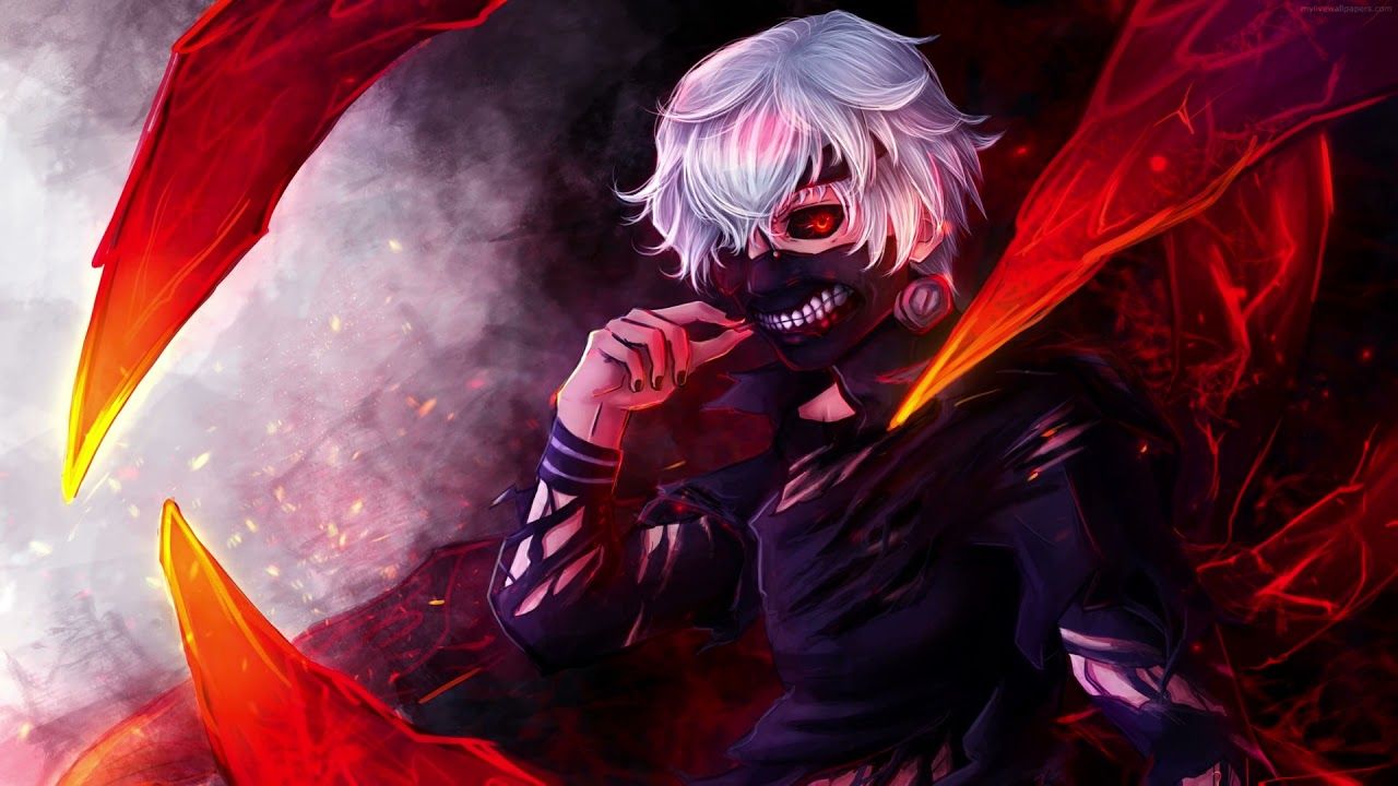 1280x720 Tokyo Ghoul Glow 4k Live Wallpaper
