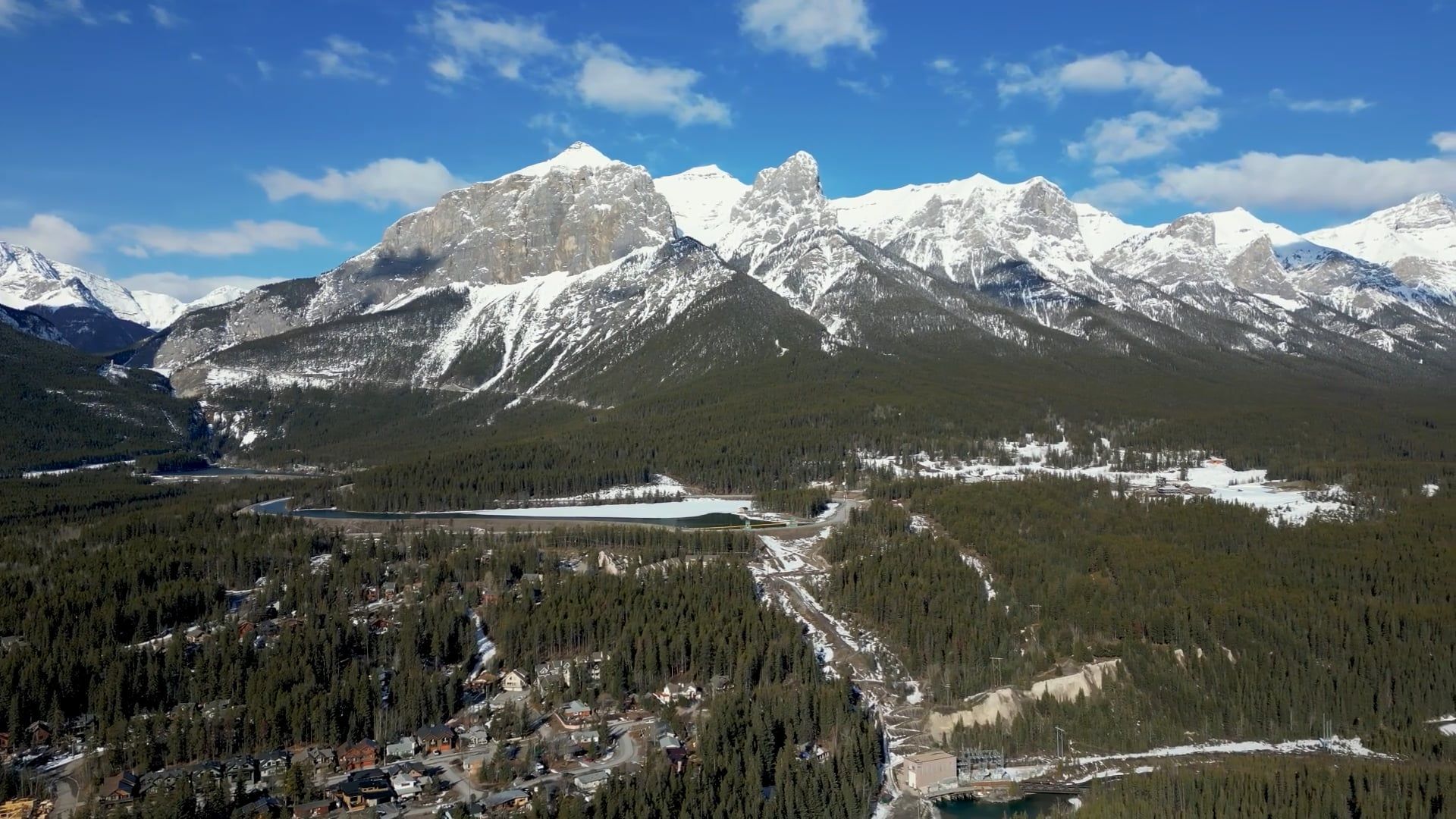 1920x1080 Canmore, Alberta, Canada Free Stock Video Footage, Royalty Free 4K & HD Video Clip