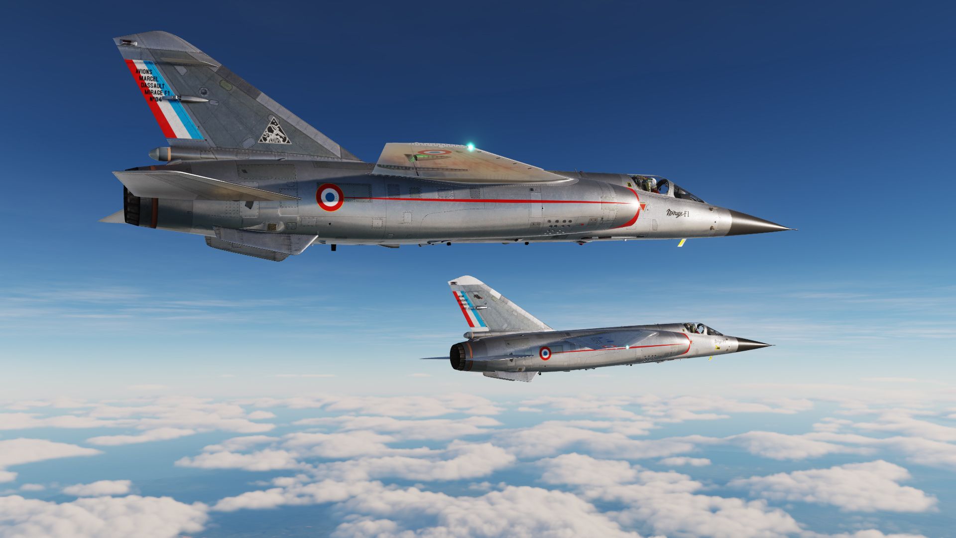 1920x1080 Mirage F1 prototypes N°02 and N°04