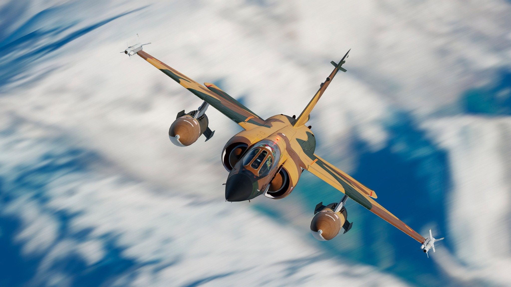 2048x1152 DCS: Aerges Engineering Team Mirage F 1 Early Access Released