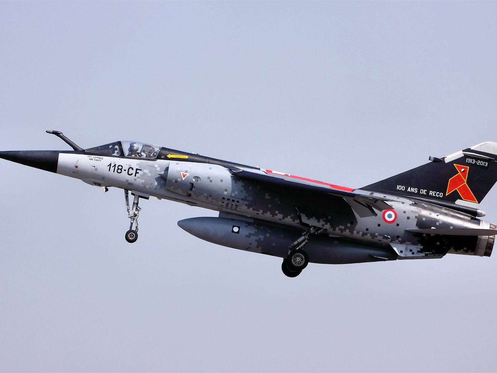 1600x1200 Mirage F1 Aircraft In The Sky 640x1136 IPhone 5 5S 5C SE Wallpaper, Background, Picture, Image