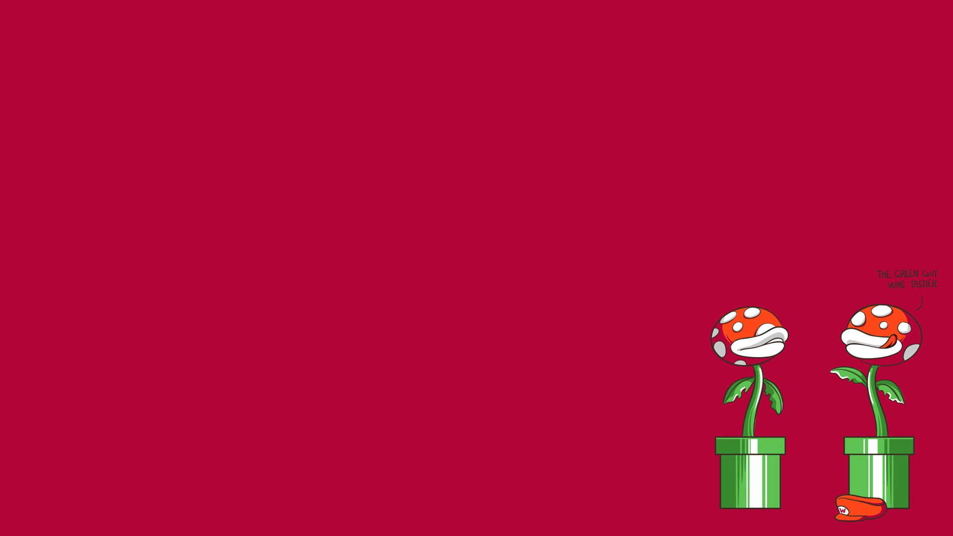 1920x1080 Mario from Super Mario Bros., Super Mario, minimalism, humor HD wallpaper