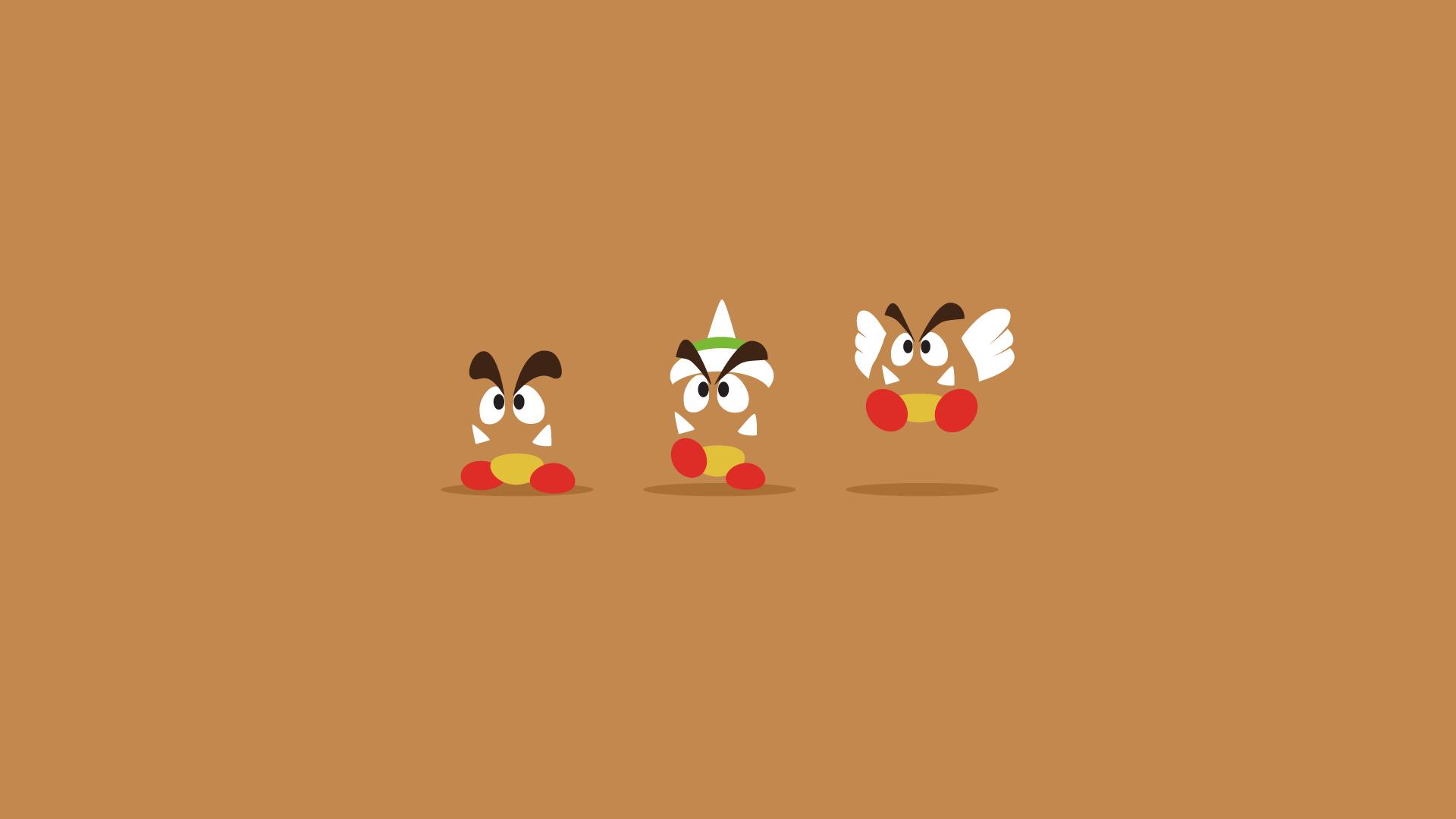 1920x1080 Super Mario Goombas HD Wallpaperx1080