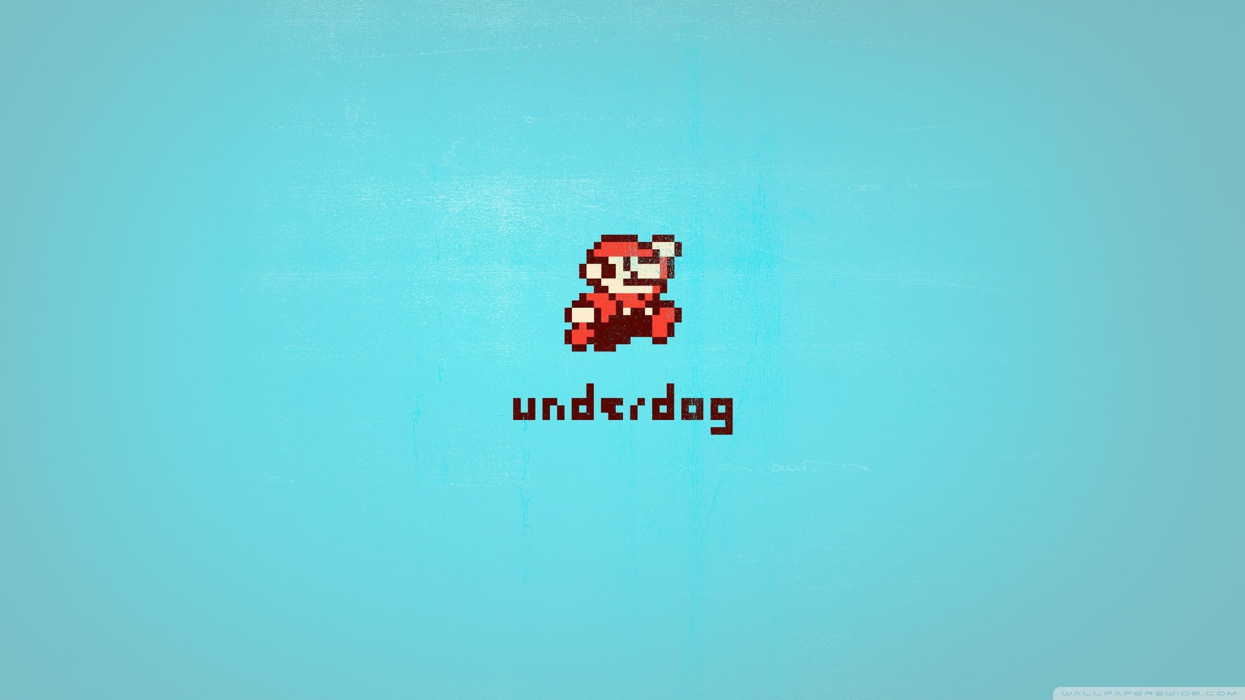 2560x1440 Bit Mario Wallpaper