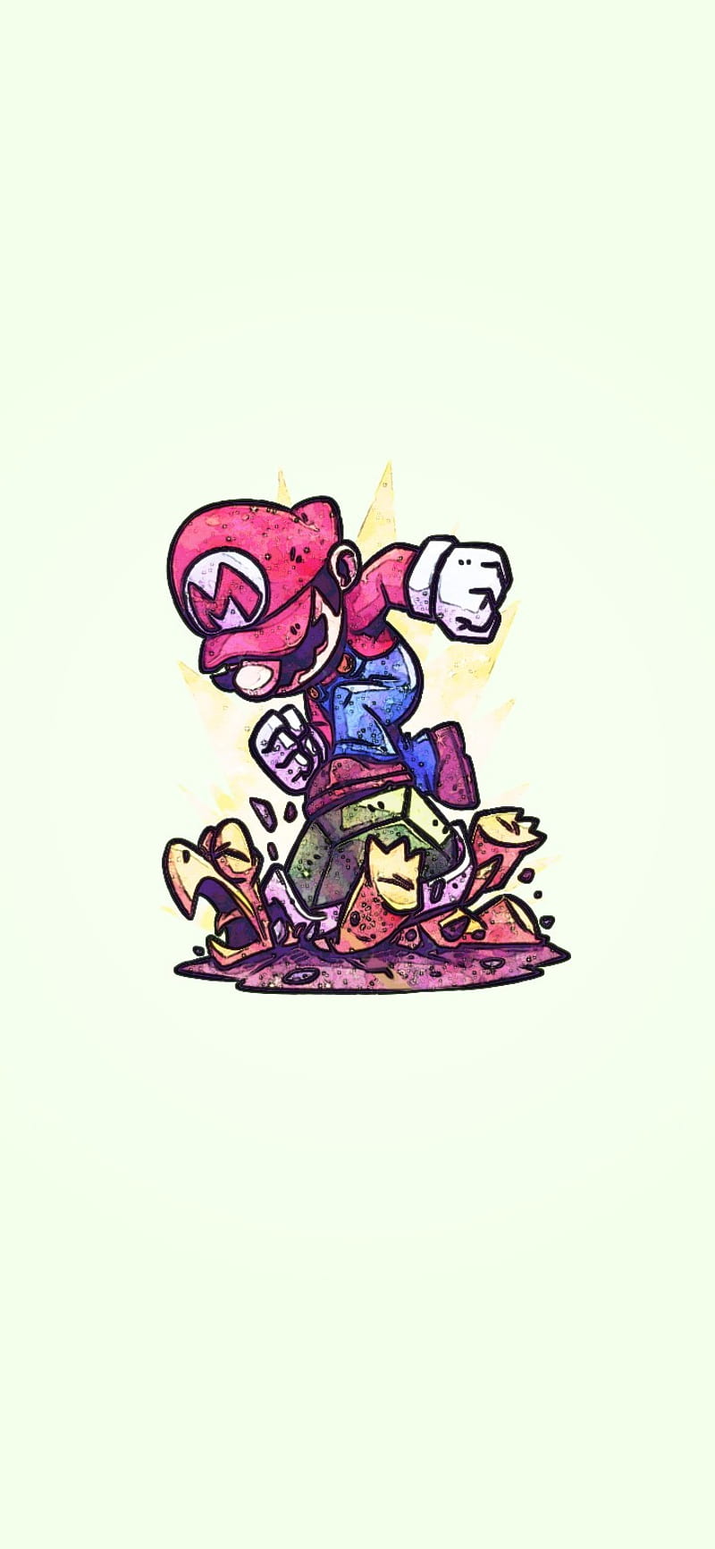 800x1733 Mario, supermario, HD phone wallpaper